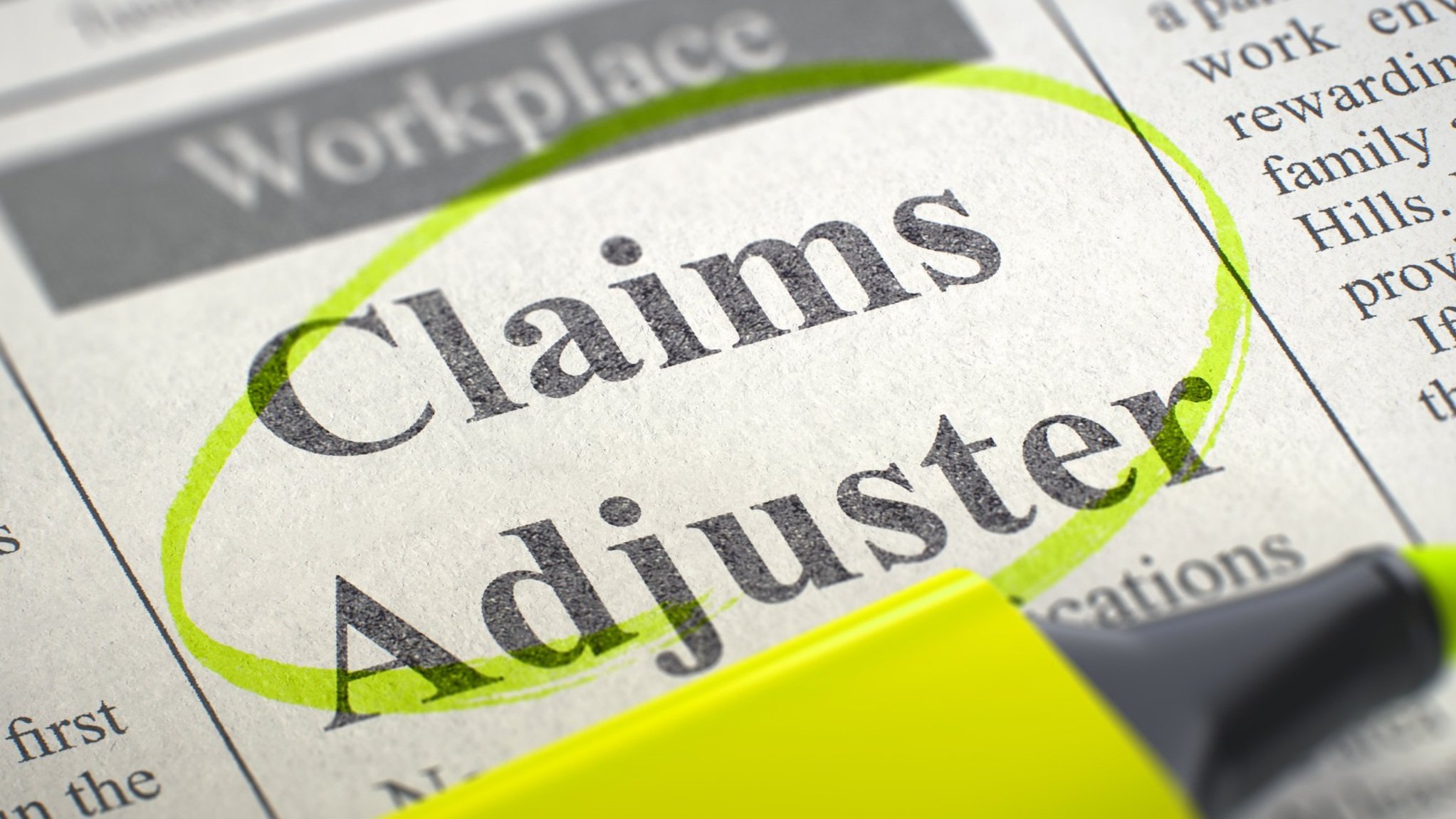 What Does Adjuster Mean